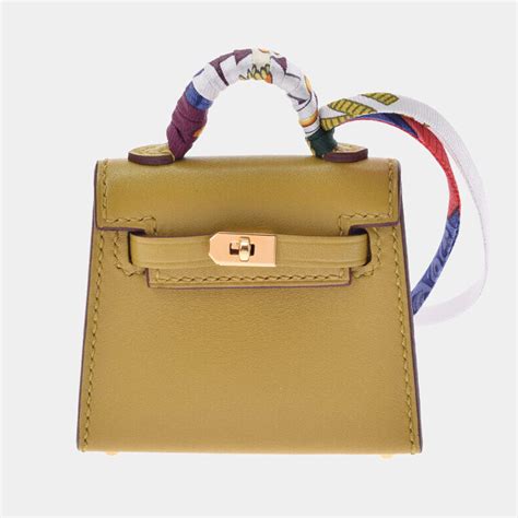 hermes bag charm 2019|Hermes twilly on bag.